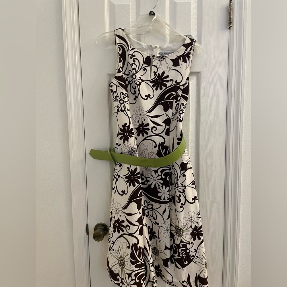 Jessica Howard Black and White Dress